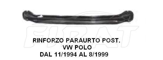 RINFORZO PARAURTO VW POLO 94 - 99 POST.